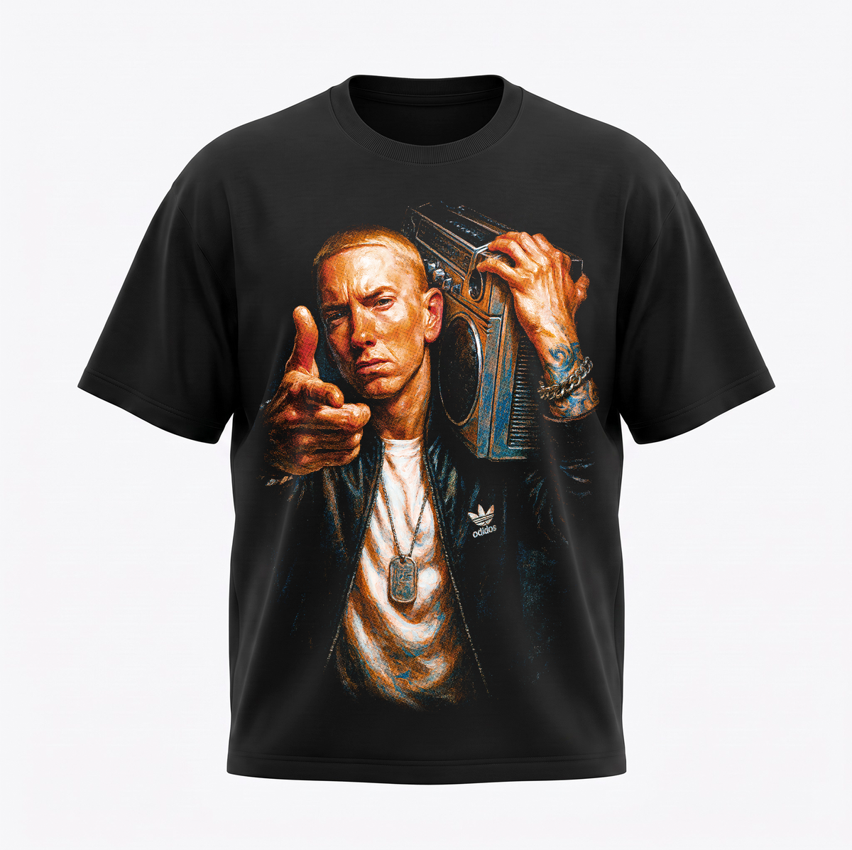 OVERSIZE NEGRA EMINEM