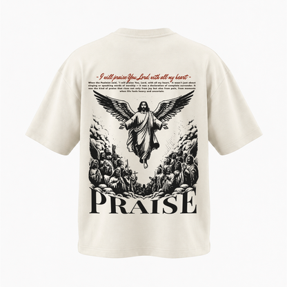 OVERSIZE BLANCA Ó HUESO - PRAISE