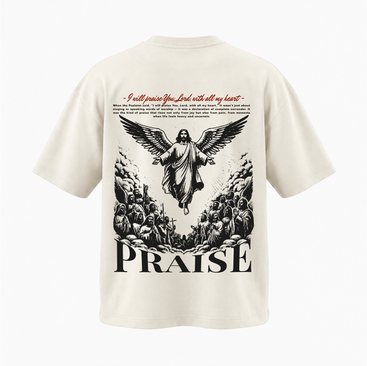 OVERSIZE BLANCA Ó HUESO - PRAISE