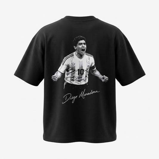 OVERSIZE NEGRA MARADONA