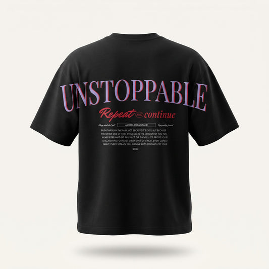 OVERSIZE GRIS PLOMO UNSTOPPABLE
