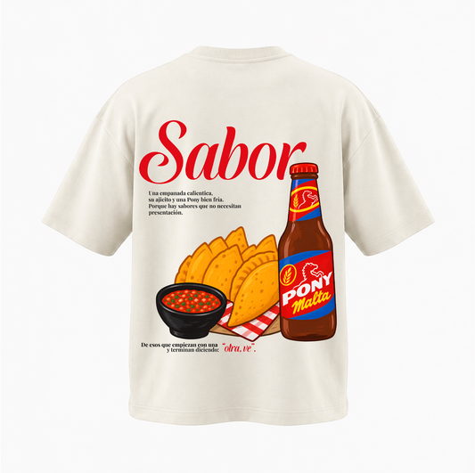 OVERSIZE BLANCA Ó HUESO - EMPANADAS